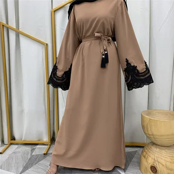 Jaunas Ielidošanas EID AAE Dubaija Turcija arābu Pieticīgs Modes Kleita Islāma Apģērba Abaya Musulmaņu Kleitas Sievietēm Tuvajos Austrumos Modes