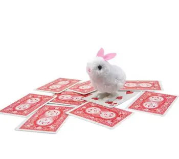 Jaunas Ielidošanas Gudrs Trusis/ Rabbit, Kas Meklē Kartes, Prognozes Slēgt Ielu Burvju Triki Viegli Darīt Burvji Burvju Bērni