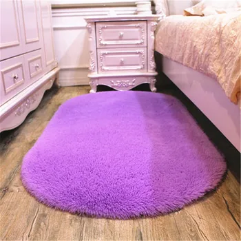 Jaunas Ielidošanas Gultas carprt gulta priekšā paklājs Mazgājams gudrs ovāls grīdas paklāji, mājas paklājs dzīvojamā istaba, kafijas galdiņu, paklāju ovāls mat