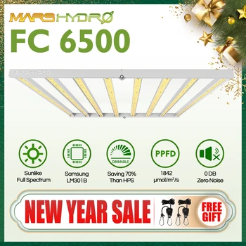 Jaunas Ielidošanas! Marsa Hydro FC 6500 Samsung LM301B Pilna Spektra LED Augt Gaismas Lentes Augt Telts Hidroponika Dārzeņu un Ziedu