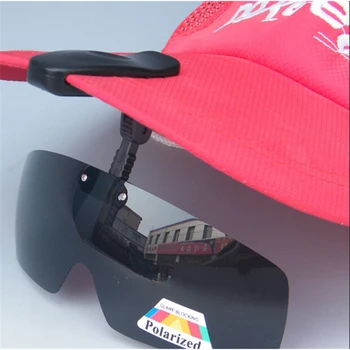 Jaunas Ielidošanas Polarizētās Cepuri Mices Sporta Klipus Klp Clip-on Saulesbrilles Zvejas Riteņbraukšanas Pārgājienu Golfa Briļļu Bezmaksas Piegāde A1