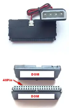 Jaunas Oriģinālas 128MB 40p IDE Disku Moduļa DOM Elektronisko 128M IDE DOM Flash Diska Modulis 40Pin atbalsta Rūpniecības KĪN mīksta trase