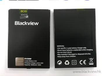 Jaunas Oriģinālas Blackview BV5000 5000mAh Li-jonu Rezerves Akumulators, Rezerves Nomaiņa Ierīču Akumulatorus Blackview BV5000