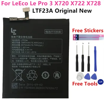 Jaunas Oriģinālas LTF23A 4070mAh Akumulatoru LeEco Le Pro 3 X720 X722 X728 Mobilais Mobilo Telefonu Baterijas+Bezmaksas Rīki