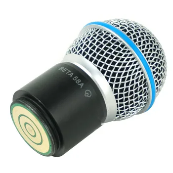 Jaunas Rezerves Bumbu Galvu Acs Mikrofons Resti ar kapsulu, lai PGX24 SLX24 BETA58 SM 58 Bezvadu Mikrofonu