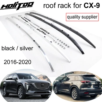 Jaunas ielidošanas jumta bagāžnieks jumta bagāžnieks bārs jumta sliedes Mazda CX-9 2016-2020,OE modelis,kas izgatavotas slavenās rūpnīcas,oriģināls stils