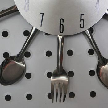 Jaunas ielidošanas veicināšanas sienas mūsdienu adatu pulkstenis, nazis pulksteņi virtuves apdare kvarca metāla izslēgt nrushed