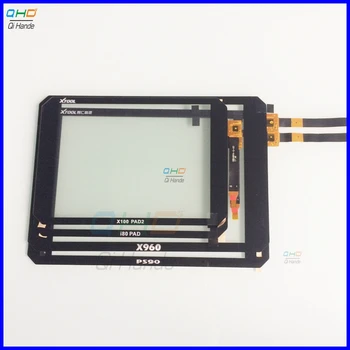 Jauni touch screen 2018. gada XTOOL X100 PAD2 OBD2 Auto Auto Diagnostikas Touch panel Digitizer X960 / PS90 / i80 PAD touch screen