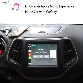 Jauno Apple CarPlay un Android Auto Pārbūves Jeep Cherokee Komandieris Kompass Grand Cherokee Atbalsta AirPlay Google Karte Siri
