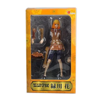 Jauns Anime Seksīgs Skaitlis Cietuma Skolas Midorikawa Ha Brinquedos PVC Rīcības Attēls Seksīga Meitene Attēls Kolekciju Modelis Rotaļlietas 22 cm
