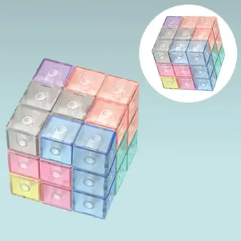 Jauns Cube Magnētisko Bloki Piemērots Bērniem, Bērnu Iztēles Mācību Telpu Magnēti Bloki Ēku Rotaļlietas