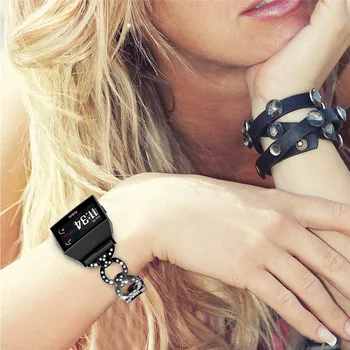 Jauns Fitbit Jonu Joslā, Nerūsējošā Tērauda Siksniņa 20mm Smartwatch Metāla Nomaiņa Delnas Siksniņu, lai Fitbit Jonu Smart Watch Band