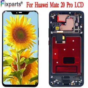 Jauns Huawei Mate 20 Pro LCD Displejs, Touch Screen Digitizer Montāža Rezerves Daļas Huawei Mate 20 Pro Ekrānu