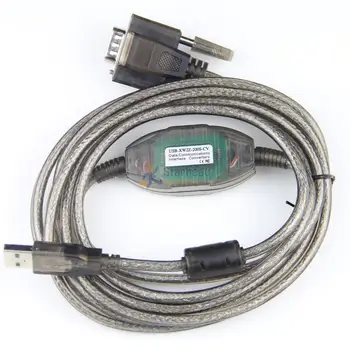 Jauns USB programmēšanas kabeli USB-XW2Z-200S USB-XW2Z-200S-CV, FT232RL, paredzēta RS232 interfeiss Omron PLC vai touch screen HMI Win7/8