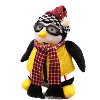 Jaunu 25cm Pingvīni aptuveni draugiem, Plīša Rotaļlietas, Draugiem Hugsy Nopietnu Modes Cute Pingvīni Plīša Rotaļlietas Rachel Pildījuma Rotaļlietas, Lelles