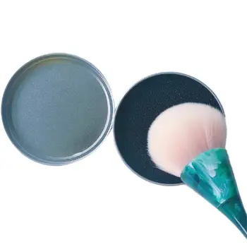 Jaunu Aplauzums Brush Cleaner Sūklis Noņemšanas Krāsu Off Make Up Otiņas Tīrīšanas Paklājiņš Lodziņā Pulveris Otu Mazgāšanas Tīras Kosmētikas Komplekti