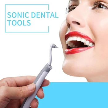 Jaunu Elektrisko Noņem aplikumu atbrīvoties no zobakmens, balināt zobus mājas zobu tīrīšanas sistēma, kas