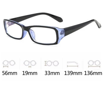 Jaunu Gatavo Tuvredzība, Optiskās Brilles Vīrieši Sievietes studentu Briļļu pārklājumu objektīva 4 krāsas rāmis recepšu Brilles -50 lai -400