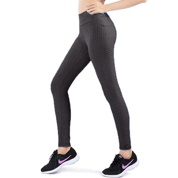 Jaunu Izciļņiem bikses tīrtoņa krāsu Joga Zeķes fitnesa Stulpiņi Sieviešu Sporta Treniņu Leggins Elastīgs Slim Bikses