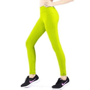 Jaunu Izciļņiem bikses tīrtoņa krāsu Joga Zeķes fitnesa Stulpiņi Sieviešu Sporta Treniņu Leggins Elastīgs Slim Bikses