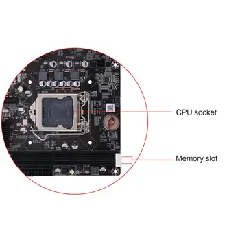 Jaunu P8H61-M LX3 PLUS R2.0 Desktop Mātesplatē H61 Socket LGA 1155 I3 I5 I7, DDR3 16.G uATX UEFI BIOS Mainboard B85A