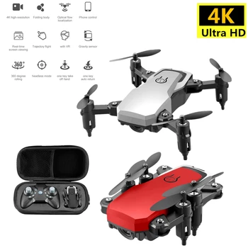 Jaunu Quadrocopter Mini Dūkoņa Ar 4KCamera FPV Profesionāla HD Salokāms Kamera Drones Augstums Turiet Bērniem ChristmsToy