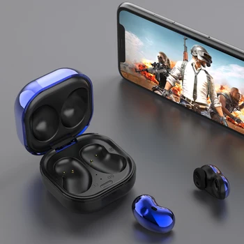 Jaunu TWS Bluetooth Austiņas LED Krāsu Ekrāns HiFi Bezvadu Austiņas Spēļu Austiņas Bluetooth 5.1 Mini Pulkstenis Austiņas Ar Mic