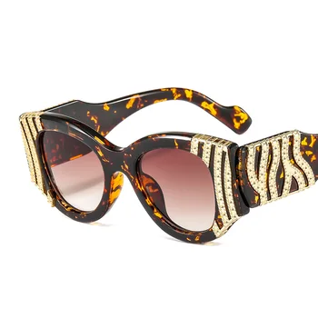 Jaunu Vintage Laukumā Saulesbrilles Sieviešu Modes Toņos Vīriešu Zīmolu, Dizainu, Luksusa, Saules Brilles UV400 Lielgabarīta Vīrietis Sieviete Briļļu Metāla