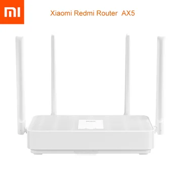 Jaunu Xiaomi Redmi Maršrutētāju AX5 Wifi 6 Sieta Gigabit 2.4 G/5.0 GHz Dual-Band Wireless Router Wifi Repeater 4 High Gain Antena