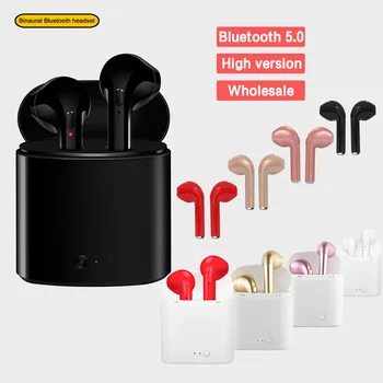 Jaunu i7s TWS Bezvadu Austiņas Bluetooth 5.0 Austiņas Sporta Skaļrunis Ar Mikrofonu, Lai Smart Tālrunis Xiaomi Samsung, Huawei Oppo