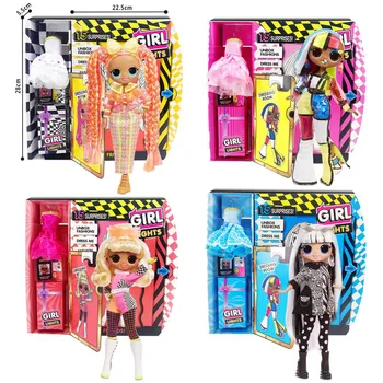 Jaunu lol pārsteigums lelle produkta trīs paaudzes OMG, 9 collu modes lelle blind lodziņā Meitene lelle aksesuāri rotaļlietas meitenēm