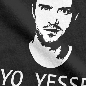 Jaunums Yo Jesse Pinkman Breaking Bad T-Krekli Vīriešiem O Kakla Kokvilnas T Krekls ar Īsām Piedurknēm Tees 4XL 5XL Drēbes Plus Izmēra