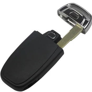 Jingyuqin 3 Pogu Smart Remote Auto Atslēgu Apvalks Gadījumā Segtu Fob Audi A4L A6L Q5 A5 754C Quattro Nomaiņa