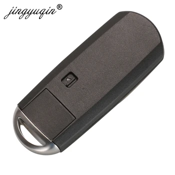 Jingyuqin 5gab Auto Tālvadības Smart Key priekš MAZDA CX-3 CX-5 Axela Atenza Modeļa Nr. SKE13E-01 vai SKE13E-02 433mhz ID49