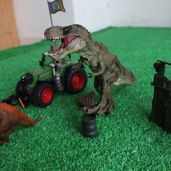 Jurassic Pasaules Park Tyrannosaurus Rex Dinozaura Modelis Rotaļlietas Dzīvnieku Plastmasas Pvc Rīcības Attēls Rotaļlietu Bērniem Dāvanas