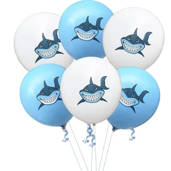 Jūras Tēma Vārdu Globos Vēstules Laimes Dzimšanas Dienā, Balonus, Dzimšanas Dienas Svinības Rotājumus Bērniem Haizivs Zivju Ballon Baby Dušas Zēns Meitenes