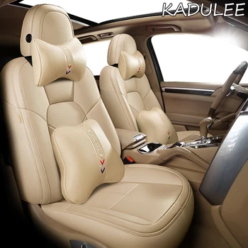 KADULEE Pasūtījuma nekustamā ādas automašīnu sēdekļu vāks renault Latitude Fluence Scenic CAPTUR Talismans auto sēdekļa aizsargs