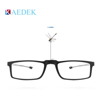 KAEDEK Modes Black Mazas, Apaļas Brilles TR90 Opitcal Brilles Rāmis Locīšanas Lasīšanas Brilles Retro Brilles ar Lietā