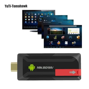 KARSTĀ MK809IV Smart TV 2GB/8GB Android TV Box Bezvadu HDMI Dongle ar Android Mini PC Četrkodolu RK3188T, WIFI, Bluetooth, TV Stick
