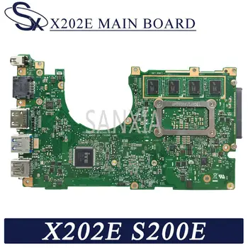 KEFU X202E Portatīvo datoru mātesplati par ASUS X202EP X202E X201E S200E X201EP sākotnējā mainboard 4 GB-operatīvā ATMIŅA 847/987/1007 CPU