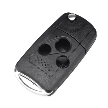 KEYYOU 2/3/4 Pogas Filp Modificētas Automašīnas Tālvadības Atslēgu Apvalks Gadījumā Honda Fit Accord, Civic CRV Izmēģinājuma Ieskatu Džeza HRV Fob Auto Atslēgu