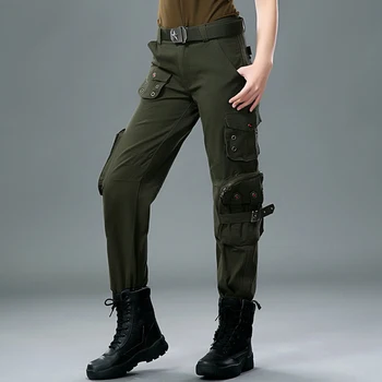 KRAVAS BIKSES (Dungriņi), Sieviešu Militāro Apģērbu TAKTISKĀS BIKSES MILITĀRĀ ASV Kaujas Maskēties Armijas Stila Camo Bikšu Unisex 2020