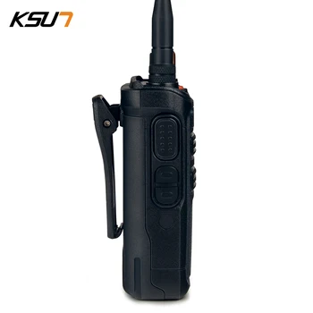 KSUN X-P70 100 KM Āra IP67 Waterproof 10W Jaudas Rokas Professional Radio militārām/Ugunsdzēsēju/Rūpniecības Walkie Talkie