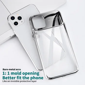 KUULAA iPhone 11 Pro Max Gadījumā Luksusa Spogulis, Stikls Telefonu Gadījumā es Telefona 11 ProMax Triecienizturīgs Aizmugurējo Vāciņu Priekš iPhone 11Pro Maks.