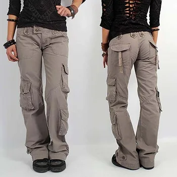 Kabatas Instrumentu Gadījuma Bikses Plaša Kāju Bikses Sieviete Bikses Joggers Sieviešu Bikses Sieviešu Streetwear Sieviešu Kravas Bikses Sievietēm