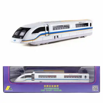 Karstā 1:87 Maglev vilcienu sakausējuma modeli,simulācijas, skaņas un gaismas pull atpakaļ, rotaļlietas,bērnu ātrgaitas dzelzceļa modelis,bezmaksas piegāde