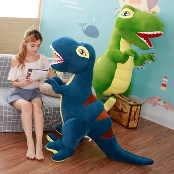 Karstā Huggable Karikatūra Dinozauru Plīša Rotaļlietas Hobiji Milzīgs Tiranozaurs Rex Plīša Lelles, Mīkstās Rotaļlietas Bērniem Zēni, Klasiskās Rotaļlietas