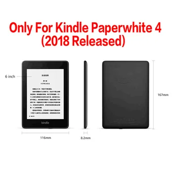 Karstā Modes Krāsotas PU Ādas E-grāmatu Gadījumā, ja Amazon Visu Jauno Kindle Paperwhite 4 6