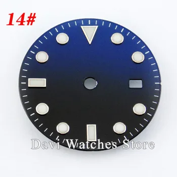 Karstā Pārdošanas 28.5 mm Watch Dial Komplekts ETA 2836/2824 Mingzhu DG2813,DG3804 Kustību Vīriešu Skatīties Piederumi