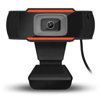 Karstā Pārdošanas 30 grādu grozāms 2.0 HD Webcam 1080p USB Kameras Video Ierakstīšana Web Kamera ar Mikrofonu, Lai PC Dators